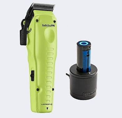 BaBylissPRO® FXONE™ Lo-ProFX Limited Edition Neon Yellow Clipper (Kit Includes Charging Base & Battery)