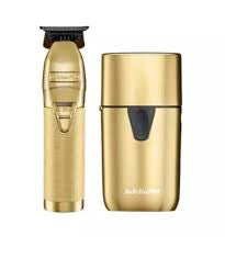 FXLFHOLPKG Metal Limited FX Trimmer & UV Double Foil Shaver, Gold