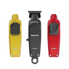 GAMMA+ Boosted Professional Hair Trimmer  Rechargeable Battery  3 Modular Lids
