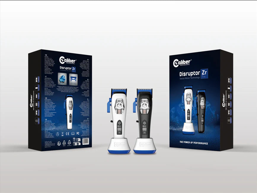 CALIBER DISRUPTOR ZR PROFESSIONAL CLIPPER | VECTOR MOTOR, LCD, 240-MIN