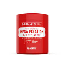 Immortal Mega Fixation Hair Styling Gel (with Argan Oil)
